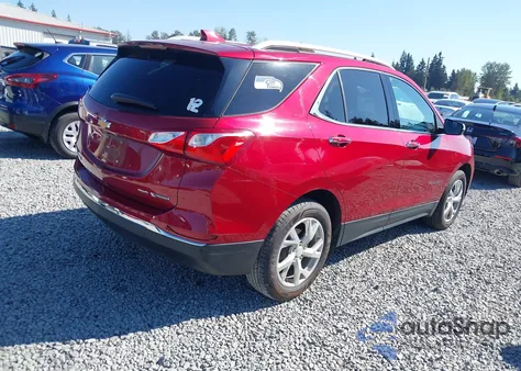 2018 Chevrolet Equinox Premier z USA, uszkodzony, nr VIN 2GNAXVEV4J6134592